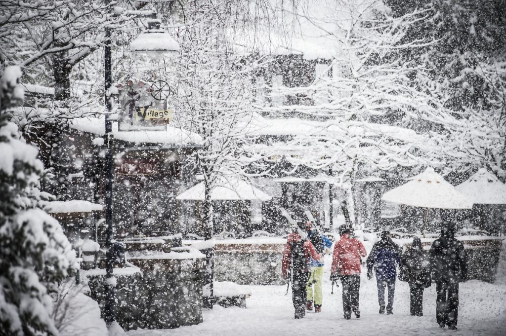 Whistler Blackcomb - People in Snow